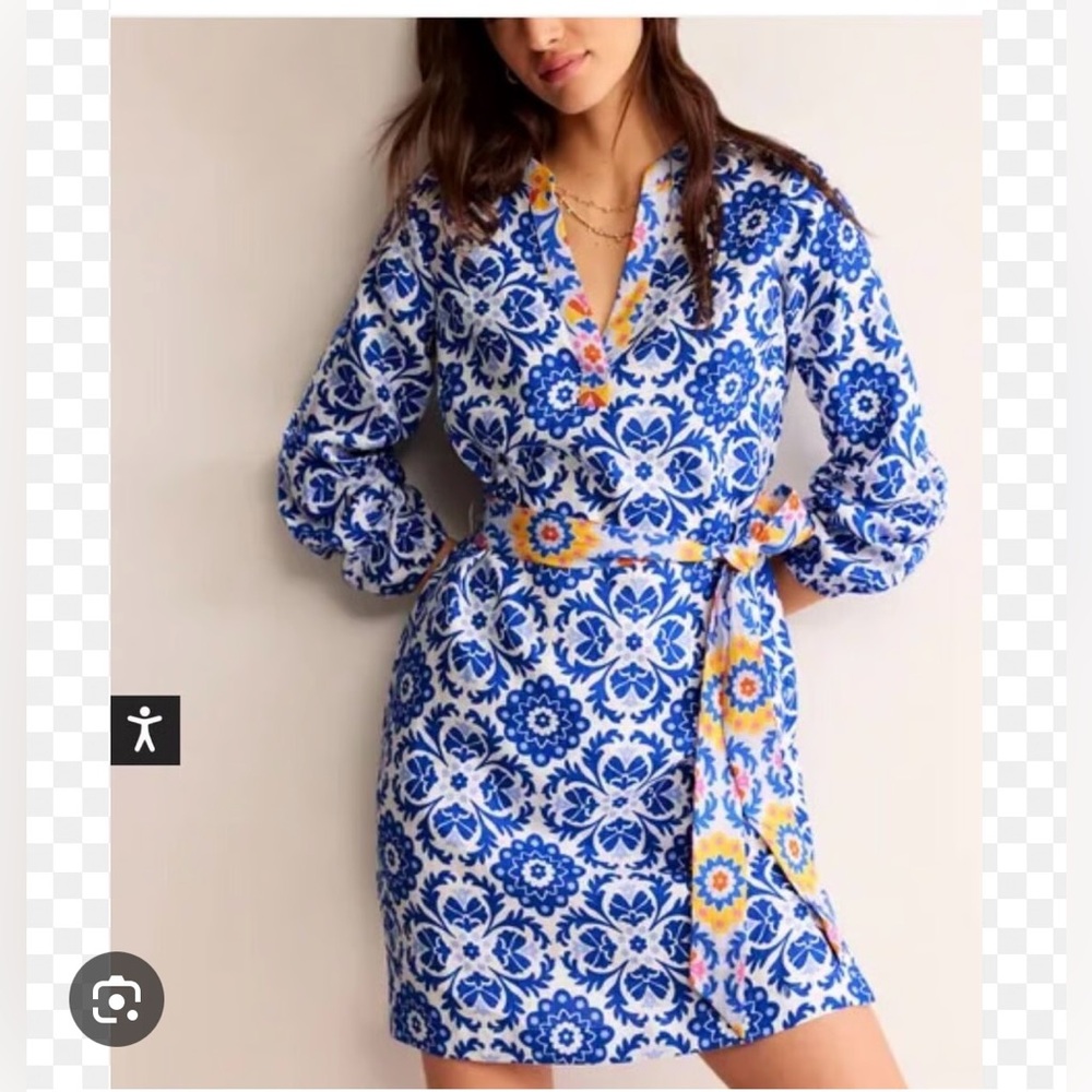 Boden Cleo linen tunic dress!